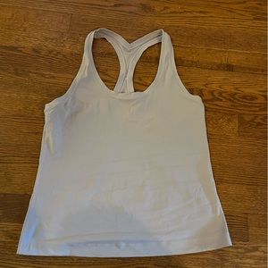 Lululemon light grey size 6 tank top!